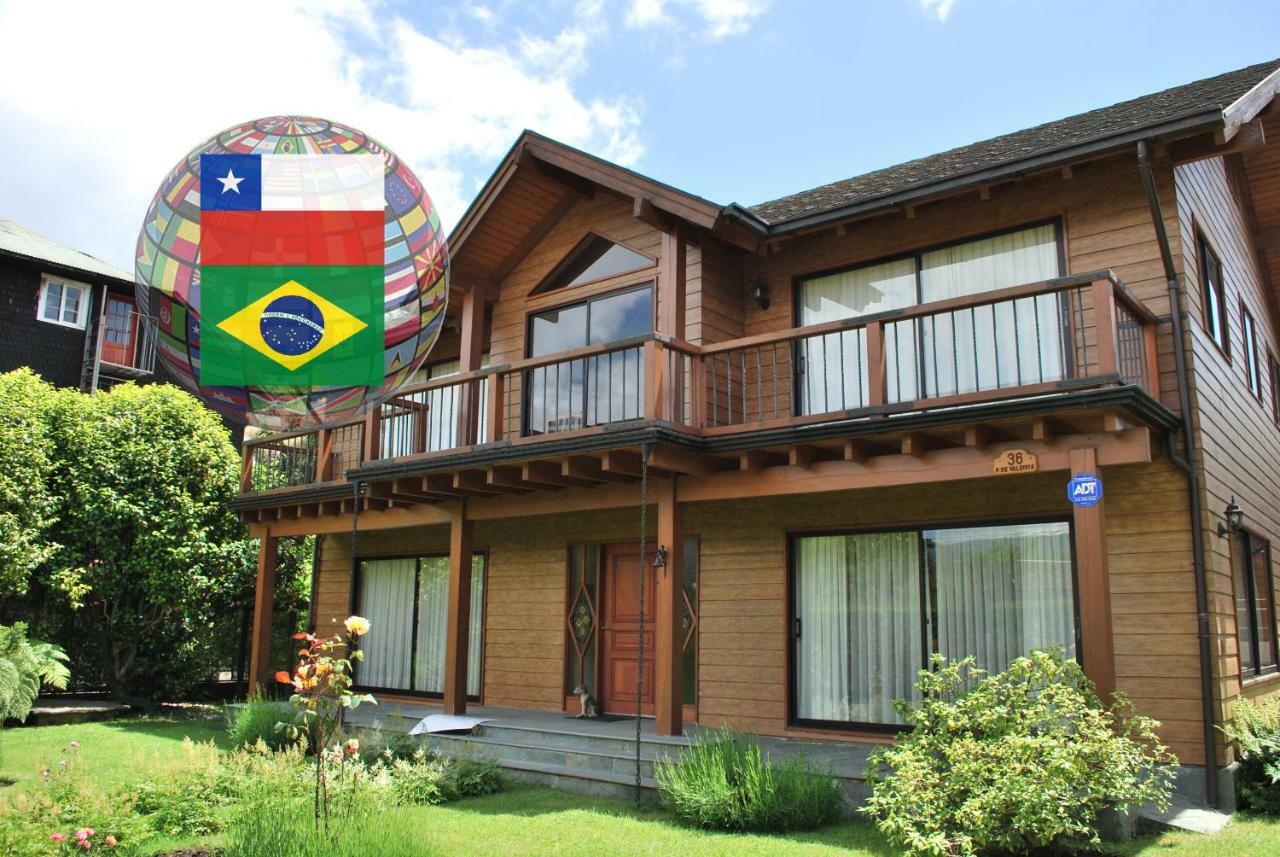 Frontera Pucon Hostel B&B Dış mekan fotoğraf